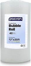 Kwikair Bubble Cushion Wrap Roll 525 X 14 Medium 516 Bubbles Perforated 10