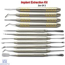 Dental Implant Extraction Kit Periodontal Pdl Periotome Periosteal Elevators Set
