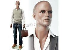 Realistic Male Mannequin Chocolate Muscular With Makeup Mz-zeke1