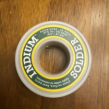 Indium Pb Free Wire Solder 3 Silver 20ft Roll Length - Lead Free 0.32 Inch
