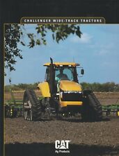 Caterpillar Cat Challenger Wide Track Tractors Showroom Sales Brochure