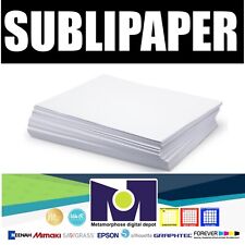 Sublipaper Dye Sublimation Transfer Paper 100 Sheets 8.5x14