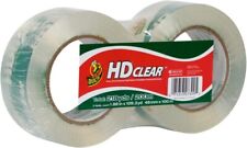 Duck Hd Clear Packaging Tape - 1.88 X 109.3 Yds.  Heavy Duty 299010- 2 Pack