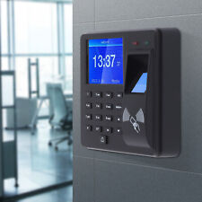 Office Time Clock Machine Auto Payroll Employee System Electronic Fingerprit