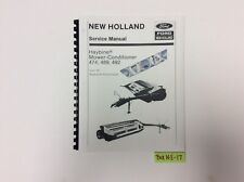 New Holland 474 489 And 492 Haybine Mower-conditioner 1-90 Service Manual