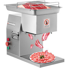 Vevor Commercial Meat Cutting Machine 250kgh Meat Slicer Cutter With 3mm Blade