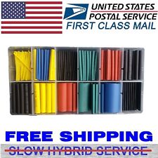 280 Pc Heat Shrink Wire Wrap Assortment Set Tubing Electrical Connection Cable