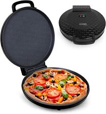 Pizza Machine Non-stick Plates Electric Countertop Oven 12 Indoor Grillgriddle