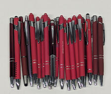 20ct Mixed Lot Misprintblank Metal Retractable Click Pens Choose Color
