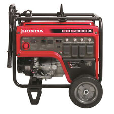 Honda 664310 Eb5000x3 120240v 5000w 6.2 Gal Portable Generator W Co-minder New