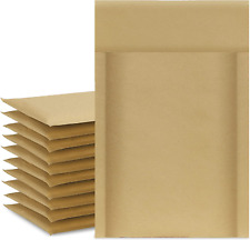 Natural Kraft Bubble Mailers 4x8 Inch 50 Pack Brown Padded Envelopes 000 Small