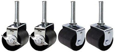 Caster Wheels For Bed Frame Heavy Duty Set Of 4 2 Locking 2 None Locking