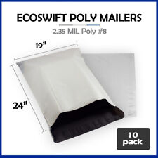 10 19x24 Ecoswift Poly Mailers Large Plastic Envelopes Shipping Bags 2.35mil