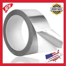 Aluminum Foil Tape 2in X 65 Yd Heat Resistant Waterproof Insulation Home Repair