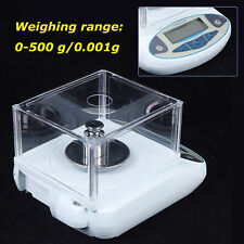 New Analytical Balance Lab Digital Electronic Precision Scale 1mg 500g X 0.001g