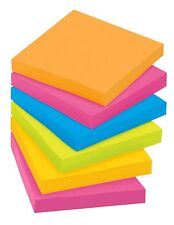 Post-it Super Sticky Notes 3 In X 3 In Assorted Bright Colors 90 Sheetspad