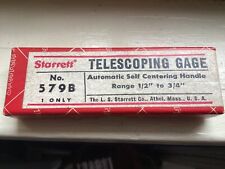 Starrett Telescoping Gage 579b New Old Stock 
