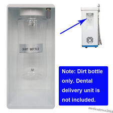 Dirt Bottle For Portable Mobile Dental Delivery Unit Treatment Cart Equipment
