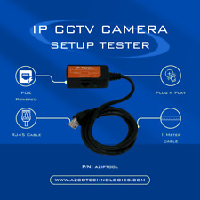 Ip Cctv Camera Tester Poe Powered 1 Meter Cable Plug N Play Adapter