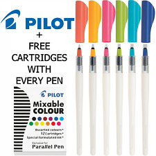 Pilot Parallel Calligraphy Pen - 1.5 2.4 3.8 6.0mm Free Assorted Cartridges