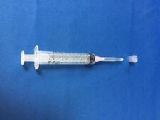 5 Pack -10ml Sterile Syringe With 16 Ga 1 12 Blunt Tip Needle Clear Tip Cap