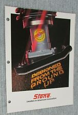 Old 1988 Stone Construction Equipment Ground Rammer Compactor Brochure Free Sh