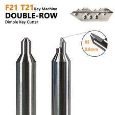Key Machine Dimple Cutter F21 T21 Carbide End Mill Locksmith Tools Key Cutter