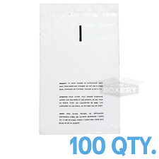 100 9x12 Self Seal Suffocation Warning Clear Poly Bags 1.5 Mil Free Shipping
