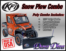Kfi 72 Poly Snow Plow Blade Mount Combo Kitkubota Rtv 400ci 500 900 1140 Rtv-x