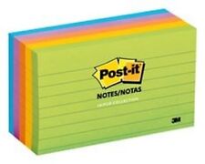 Post-it Notes 635-5au 3x5 In 76 Mm X 127 Mm Floral Fantasy Collection Lined