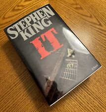 It By Stephen Kingtrue 22.95 Viking First Edition 1st Printing Hardcover W Dj