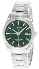 Tissot Gentleman Powermatic 80 Silicium Green Dial Mens Watch T1274071109101