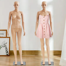 69 Female Mannequin Detachable Realistic Full Body Dress Form With Metal Base
