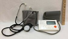Omron Digital Monitor Blood Pressure Cuff Arm Band W Attached Stethoscope