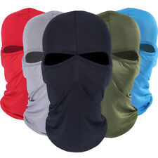 2 Hole Balaclava Uv Protection Face Mask Motorcycle Cycling Tactical Mask Hat Us