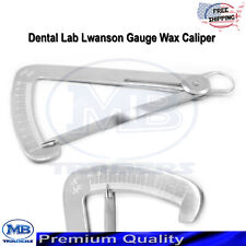 Dental Iwanson Crown Gauge Thickness Measuring Spring Caliper Lab Instruments
