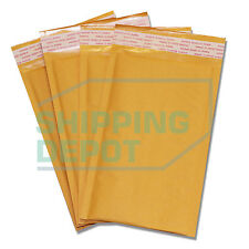 1-2000 00 5x10 Kraft Bubble Pad Mailers Self Seal Envelopes 5x10 Secure Seal