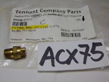 Tennant Carpet Extractor Replacement Part Brass V-jet Fitting 713-166-03