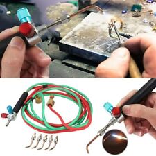 Welding Soldering Kit Hot Jewelry Jewelers Micro Mini Gas Little Torch 5 Tips Us