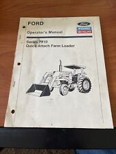 Ford 7210 Front Loader Operators Manual