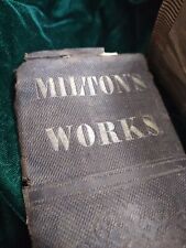 The Prose Works Of John Milton Volume 1 J. W. Moore 1859