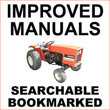 Allis Chalmers 5020 Tractors Factory Illustrated Parts Manual Catalog - Improved