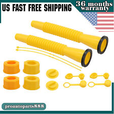 Gas Can Replacement Spout Nozzle Vent Kit Fit For Plastic Gas Cans Old Style Cap