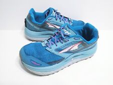 Altra Womens Size 7 Olympus 2.5 Blue Running Trail Shoes Gaiter Trap Vibram
