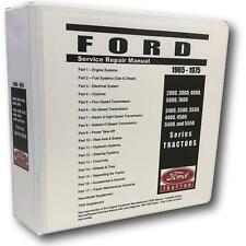 4500 Ford Tractor Technical Service Shop Repair Manual Huge 948pgs Color Charts