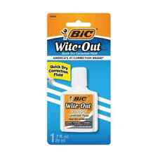 Wite-out Quick Dry Correction Fluid 20ml White Goes On Easy With A Reduced Dr