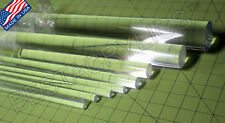 1 Pc 34 Diameter 12 Inch Long Clear Acrylic Plexiglass Lucite Rod .75 Dia