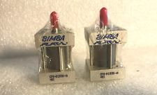 Bimba Cfs-01930-a Mini Pneumatic Cylinders. Lot Of 2 New