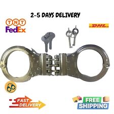 High Security Professional Handcuffs New With 4 Keys 4 Locked Free Shipping