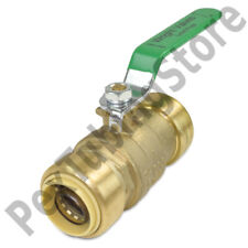 1 Sharkbite Style Push-fit Push To Connect Lead-free Brass Ball Valve